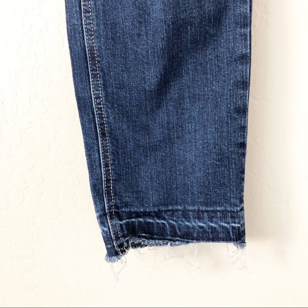 Current Elliot Cropped Straight Release Hem Jeans - Picture 8 of 13